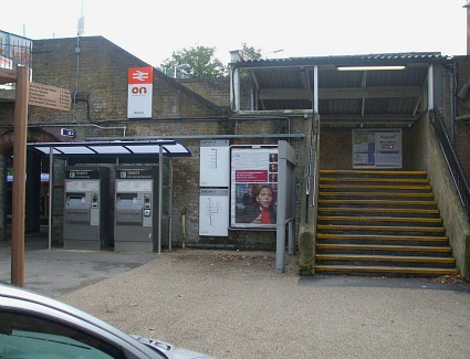 Barnes Train Station, London